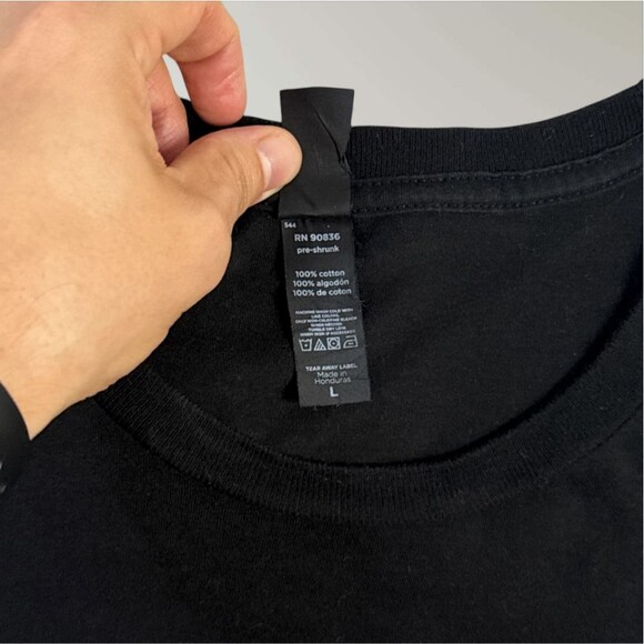 Jack Daniels T-Shirt Black Old No. 7 Whiskey 100% Cotton Unisex Size Large - Picture 3 of 5